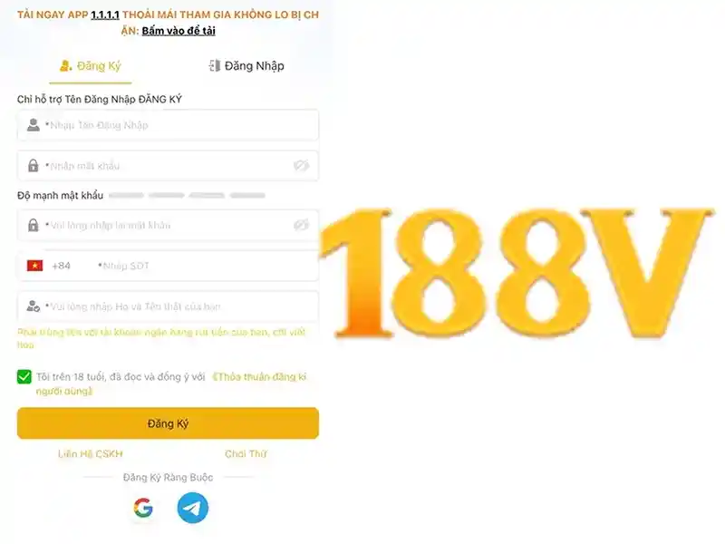 Nguồn gốc và sứ mệnh của 188v